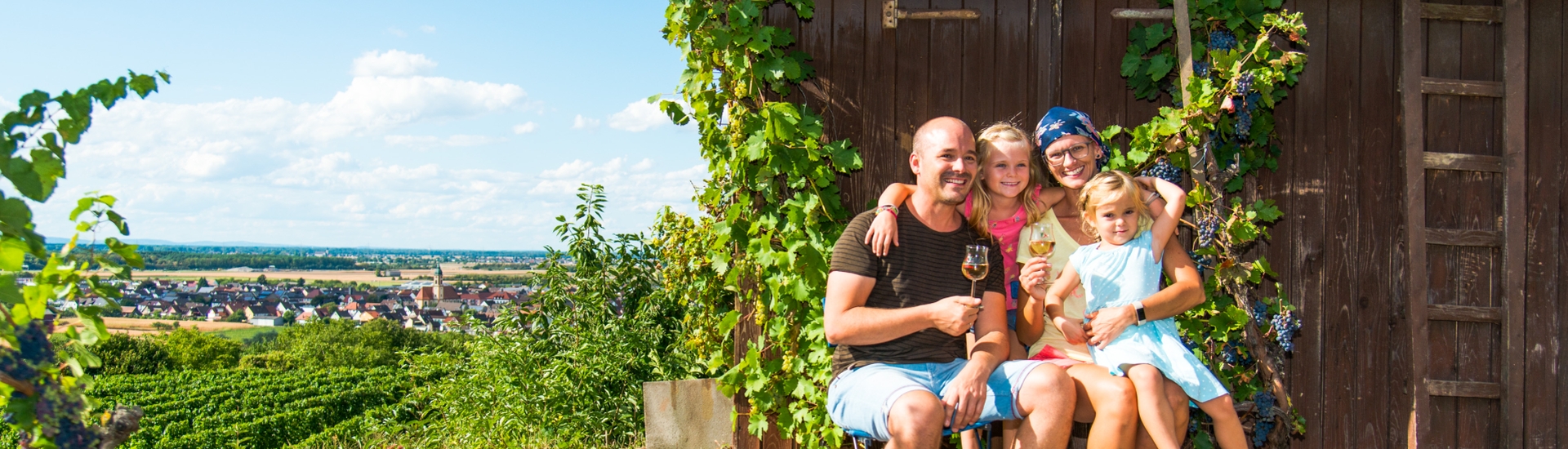 Rast in den Weinbergen Ringsheims